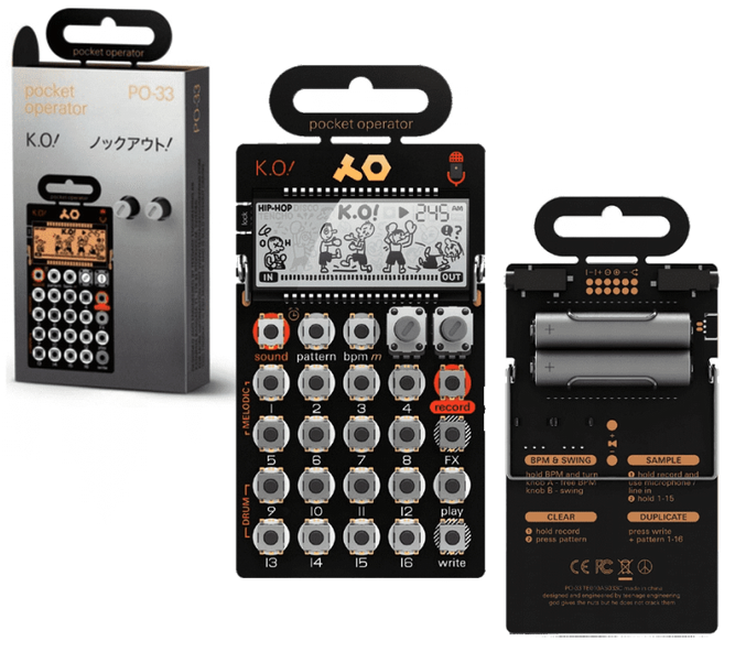 PO-33 K.O! syntezator kieszonkowy